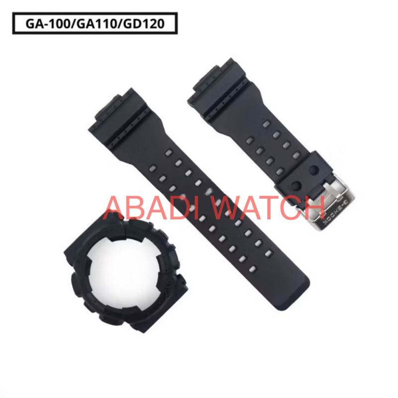 RUBBER BAND BEZEL STRAP CASE CASIO G-SHOCK GA100 GA110 GD100 GD120 GAX100