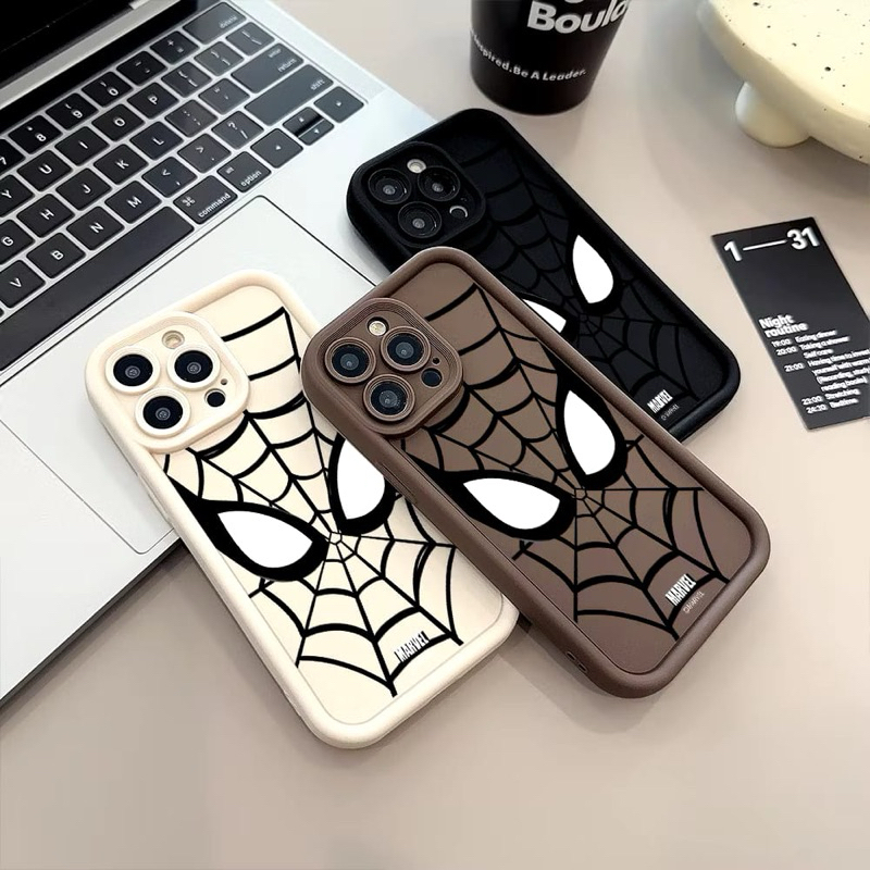 Softcase Marvel Spiderman VIVO Y03 Y03T Y18 Y11 Y12 Y15 Y17 Y12i Y3 Y02 Y02A Y02T Y100 Y200 Y200E V3