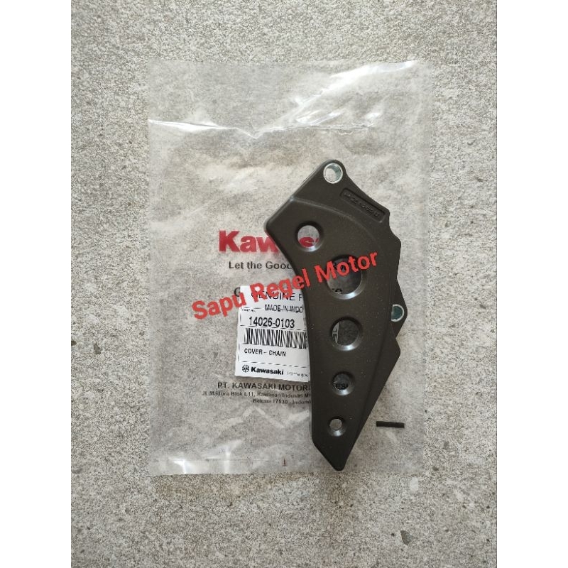 ฝาครอบเกียร์หน้า KLX D TRACKER 150 14026-0103 KAWASAKI ดั้งเดิม