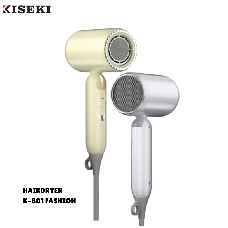 Kiseki [ใหม่] เครื่องเป่าผม K-801 เครื่องเป่าผมแฟชั่น [K-801-FASHION] K-801 Fashion:200W