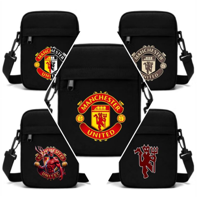 HP Manchester united football Sling bag/Sling bag/Shoulder bag/Mobile phone bag