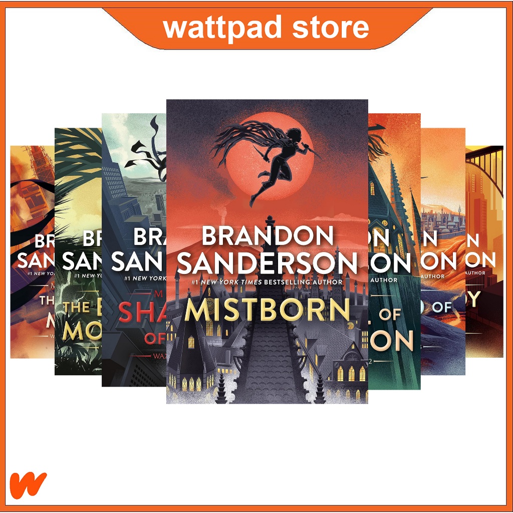 Mistborn โดย Brandon Sanderson (ชุดหนังสือ 7 เล่ม)