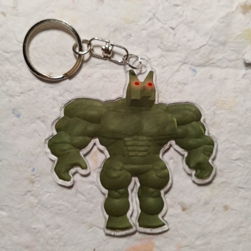 GANTUNGAN Ganci Warewolf Dead Rails พวงกุญแจ Warewolf หมาป่า Dead Rails พวงกุญแจ