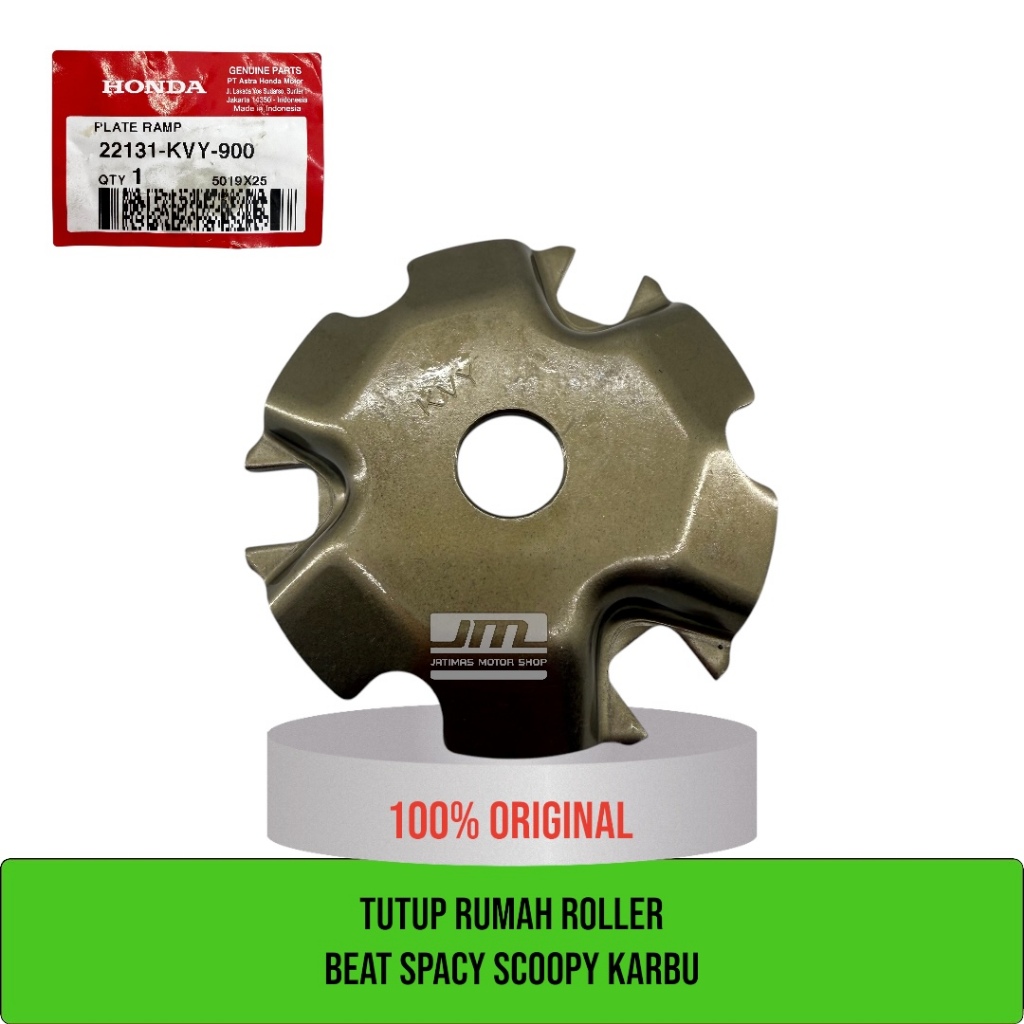 ฝาครอบตัวลูกกลิ้ง beat spacy scoopy คาร์บูเรเตอร์ 22131-KVY-900