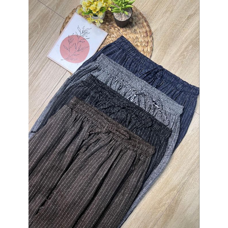 JUMBO STRIP BAGGYPANTS // STRIPE BAGGY // JUMBO BAGGY PANTS // JUMBO DRAWSTRING BAGGY PANTS // JUMBO