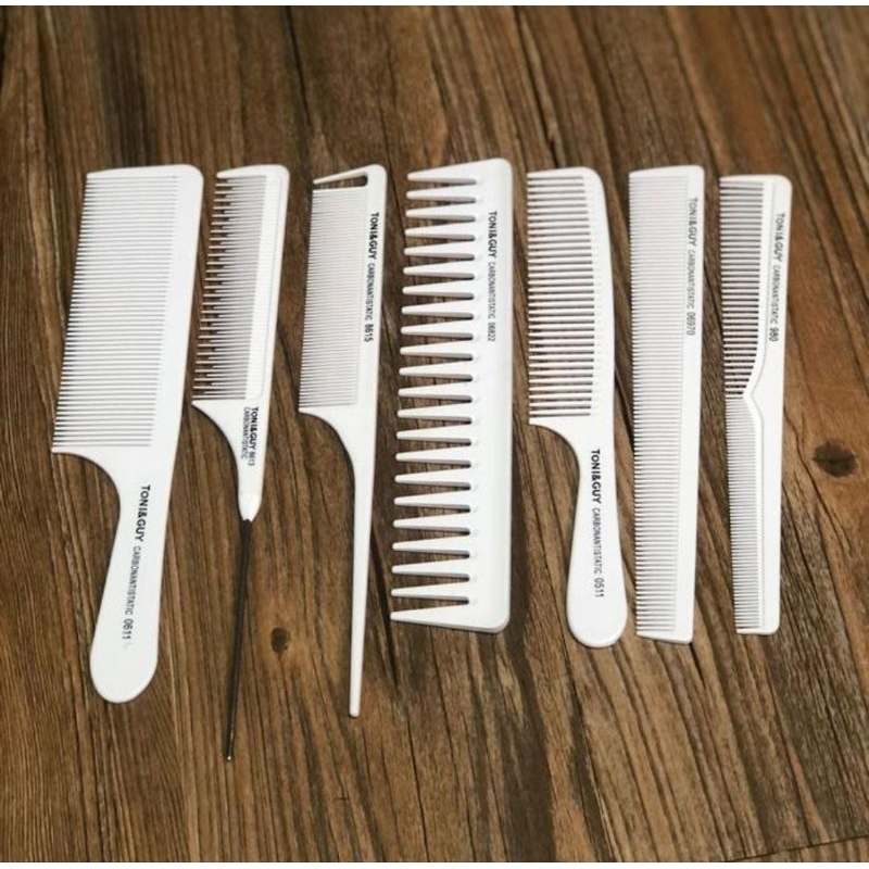 หวีขาว Tony & guy - หวีตัดผม