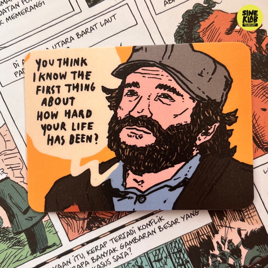 Sineklab - GOOD WILL HUNTING Sticker - Film / Movie / Cinema / Series / Laptop Sticker Edition