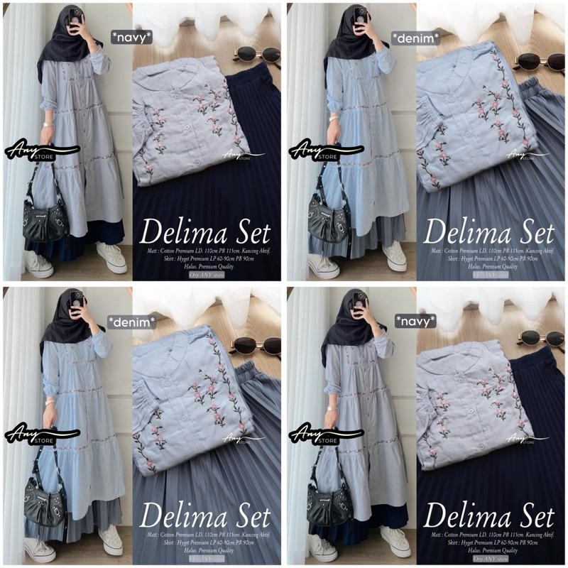 HQ DELIMA เสื้อผ้าผู้หญิง SET 1 2 3 จาก AnY FASHION STORE