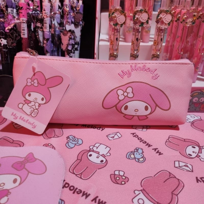 กล่องดินสอซิป Sanrio Moshi Bangkok Melody ดั้งเดิม