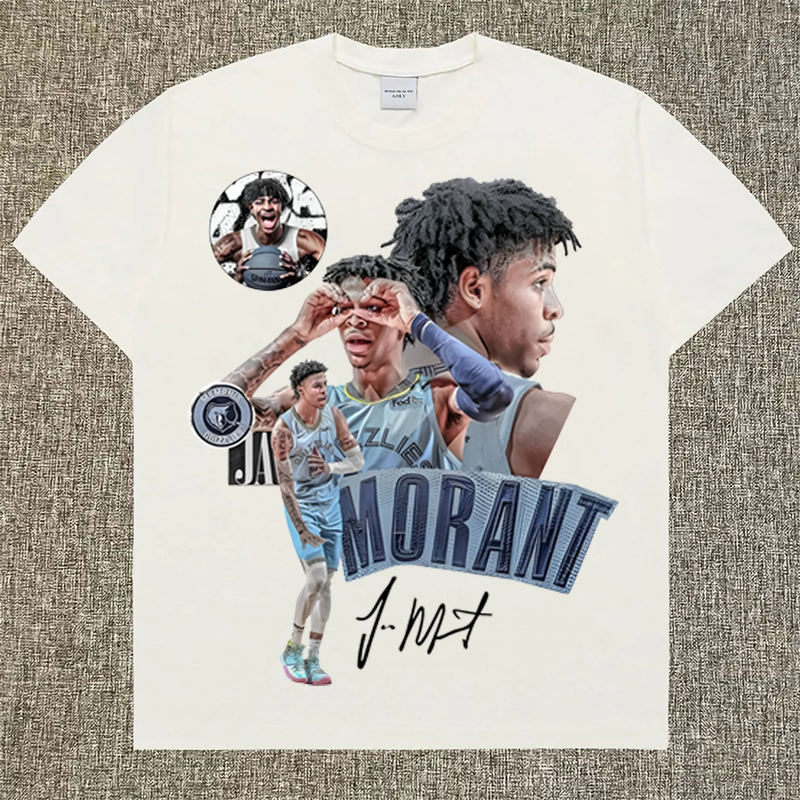 YSMID เสื้อยืดสไตล์อเมริกัน Retro Oversize NBA Lebron23| เสื้อยืดผู้หญิงสีดํา | เสื้อยืดผู้ชายและผู้