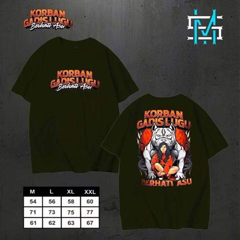 KATUN ใหม่ล่าสุดและ SUGU GIRLS KORBAN เสื้อยืด COTTON MATERIAL 24s PAY ON THE PLACE