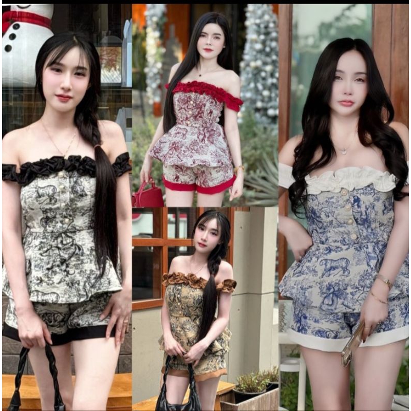 Rose Shop - Bangkok Womens Shorts Set - 42