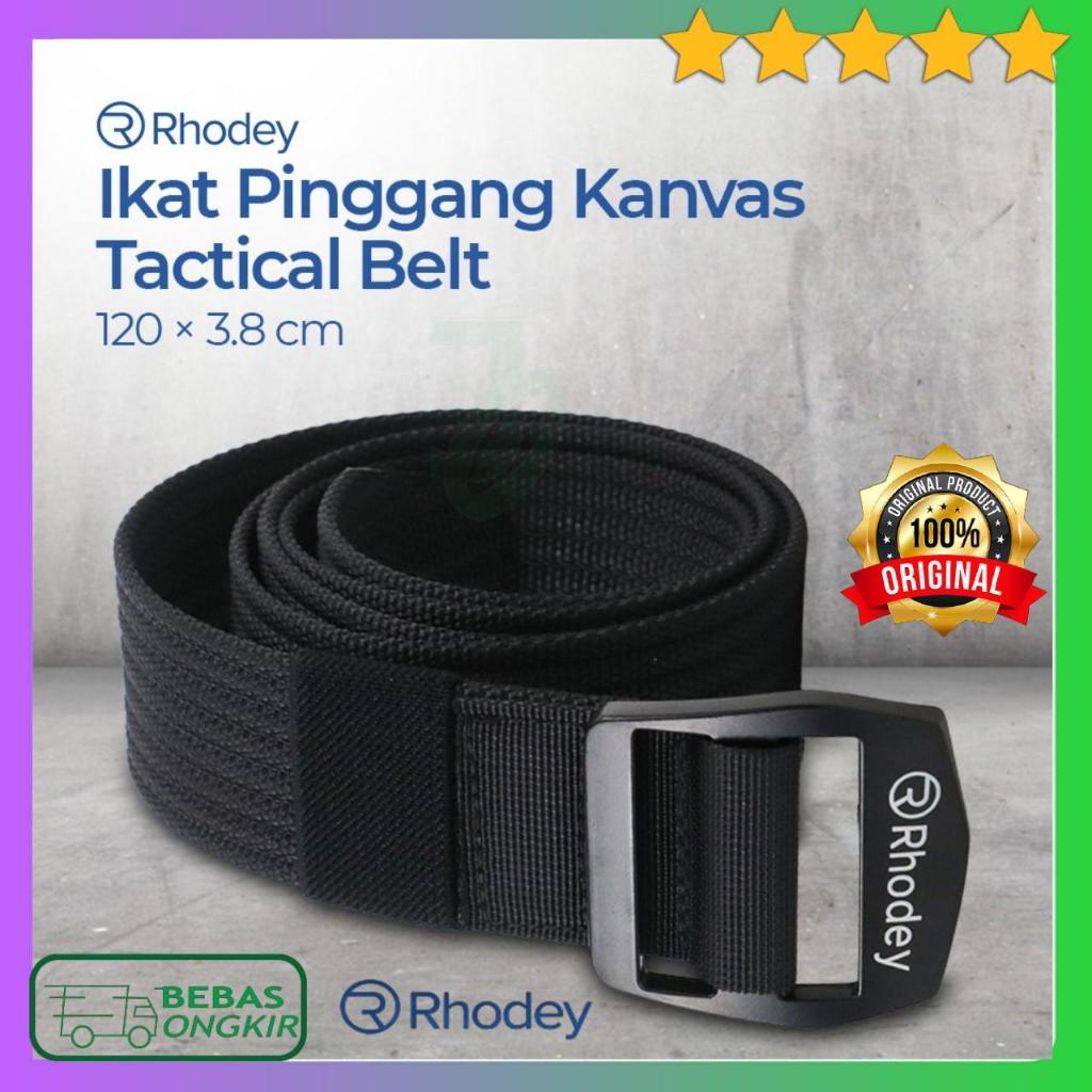 Rhodey F1077 Mens Canvas Tactical Belt Buckle 120cm