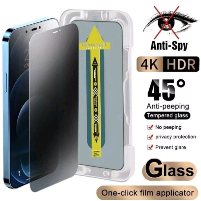 Tempred Glass Superfit Anti Spy IPhone XS MAX/IP11 pro/IP11 pro max/IP12/IP12 pro/IP12 pro max/IP13/