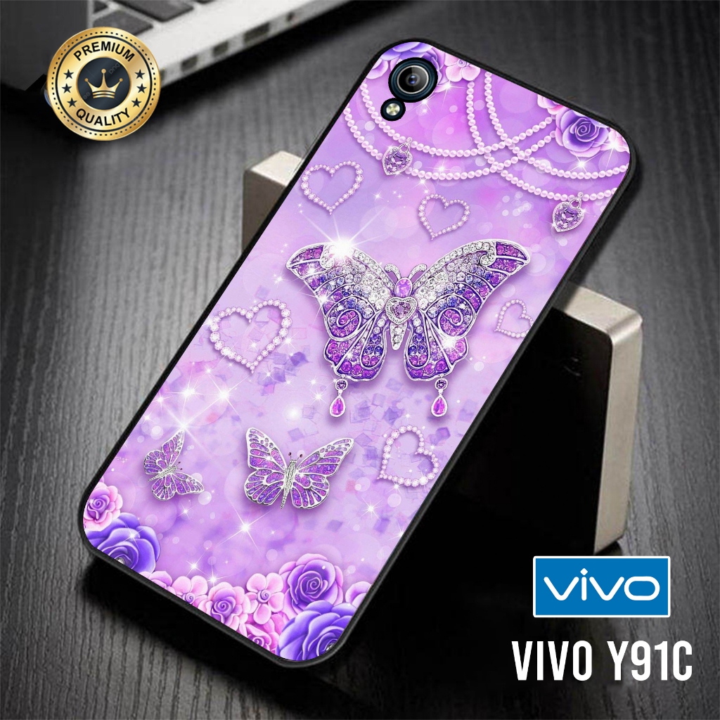 เคส HP VIVO Y91C - เคสโทรศัพท์ VIVO Y91C (FLOWER) - เคสโทรศัพท์ - เคส VIVO Y91C Softcase - Phone Sil