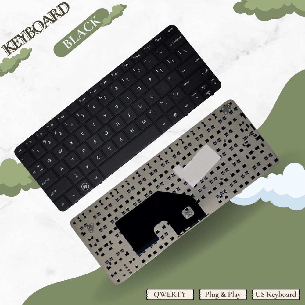 คุณภาพดีที่สุด HP Mini Keyboard 110-3000 110-3015 110-3010 CQ10 CQ-400 CQ10-500 - รับประกัน