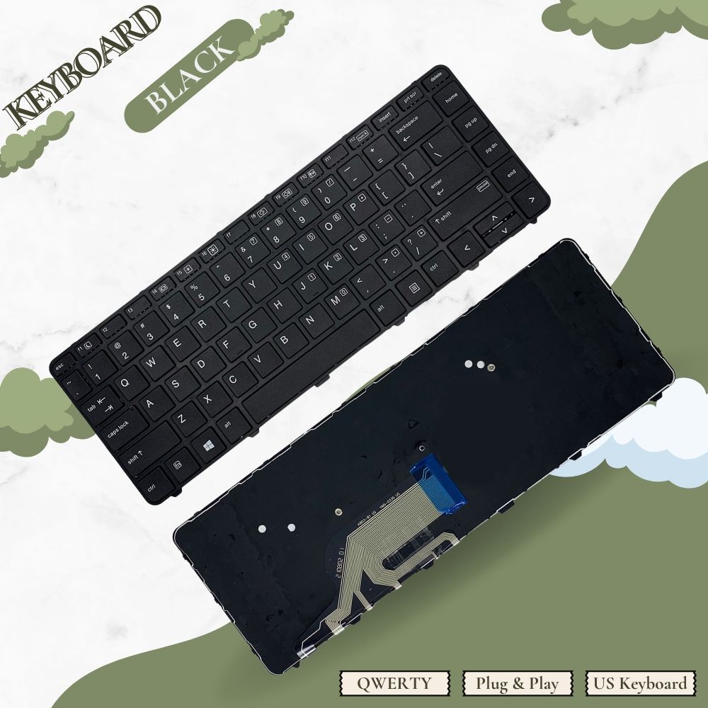 คีย์บอร์ดคุณภาพดีที่สุด HP ProBook 430 G3 430 G4 440 G3 440 G4 445 G3 446 G3 - รับประกัน