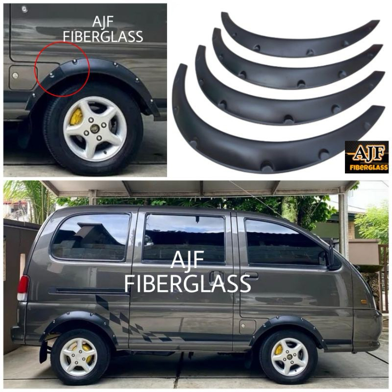 Over Fender Esspas 2 ชิ้นและ 4 ชิ้น