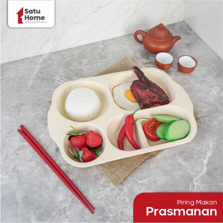 Satu.Home - BUFFET PLATE/ BUFFET PLATE/ DINNER PLATE/ จานพลาสติก/ ATESTHETIC PLATE