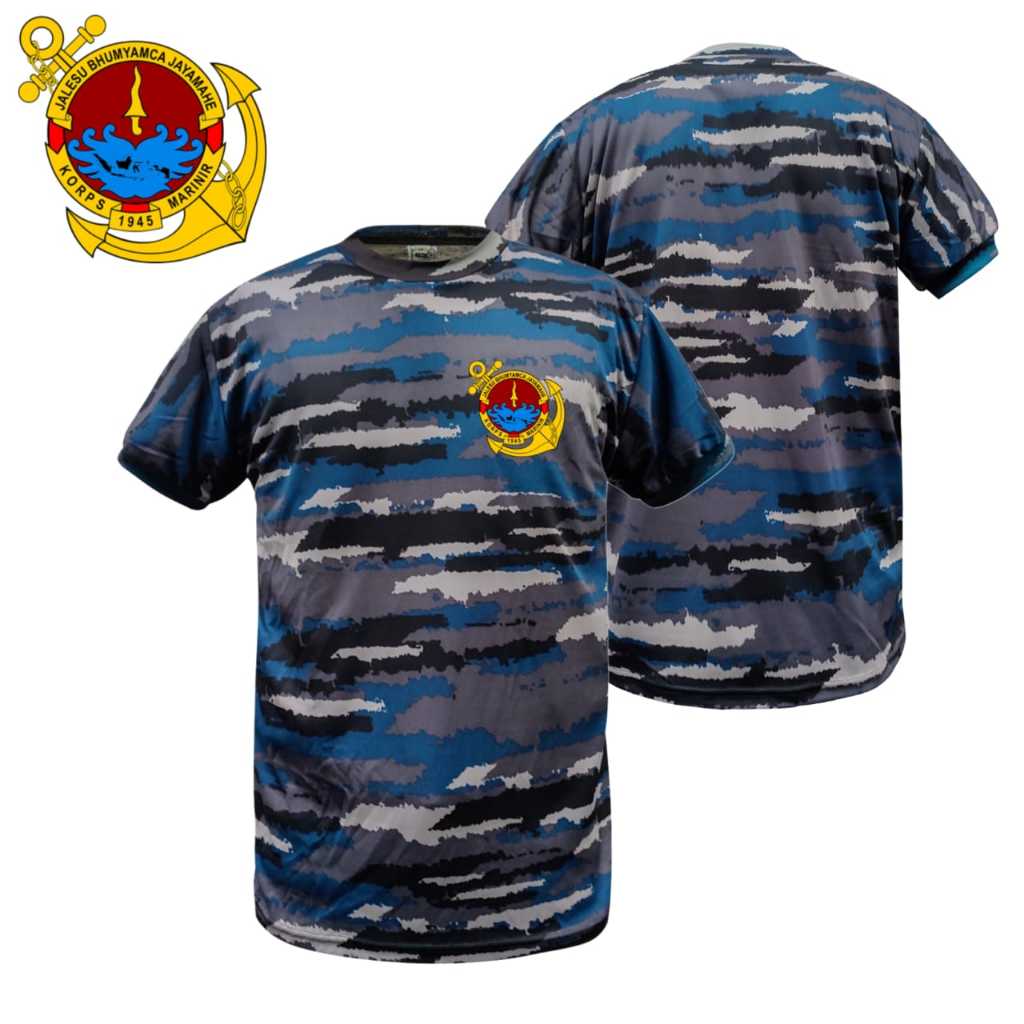 เสื้อยืดกองทัพโลโก้ TNI AL - เสื้อยืด TNI AL Logo Army Distro - สไตล์ลําลองสบายและตัวละคร