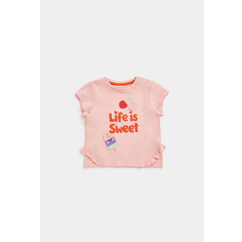MOTHERCA*E - LIFE IS SWEET TSHIRT 18-24m&3-4y