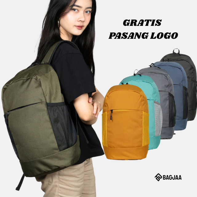 AURORA - 12L Daypack - Daily Bag - กระเป๋าเดินป่า - กระเป๋าเป้ - การติดตั้งโลโก้ฟรี