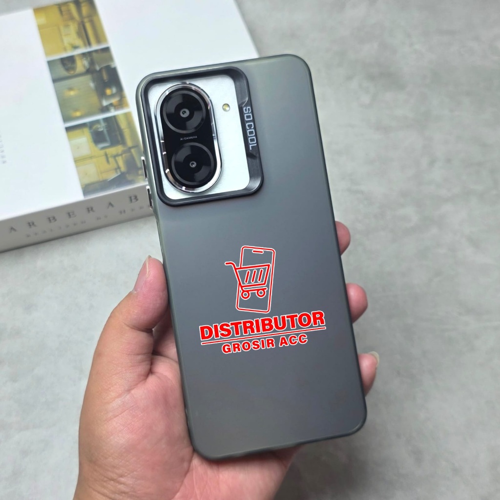 POCO C71 CASE IMD SOCOOL BLACK CASE SOCOOL POCO C71