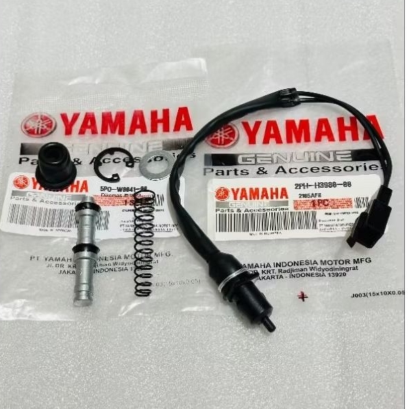 LOKAL ซีลมาสเตอร์เบรก 5PO+สวิตช์เบรกหน้า 2PCH-H3980 mio M3 mio foul GT 125 mio 125 X-ride 125 mio 12