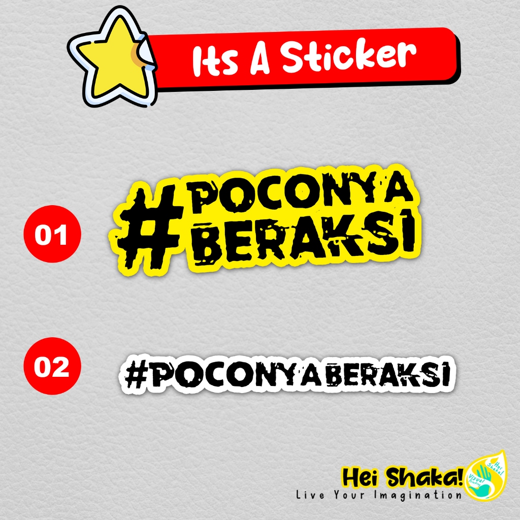 Poco Is Action Sticker Poco Xiaomi Mi Fans สติ๊กเกอร์กันน้ําไวนิล