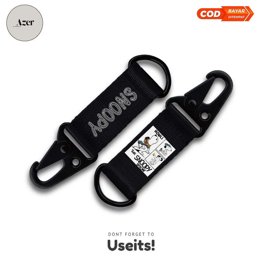 GANTUNGAN Snoopy motif พวงกุญแจ - น่ารักน่าดึงดูด - พวงกุญแจศิลปะ Snoopy | เช่น31