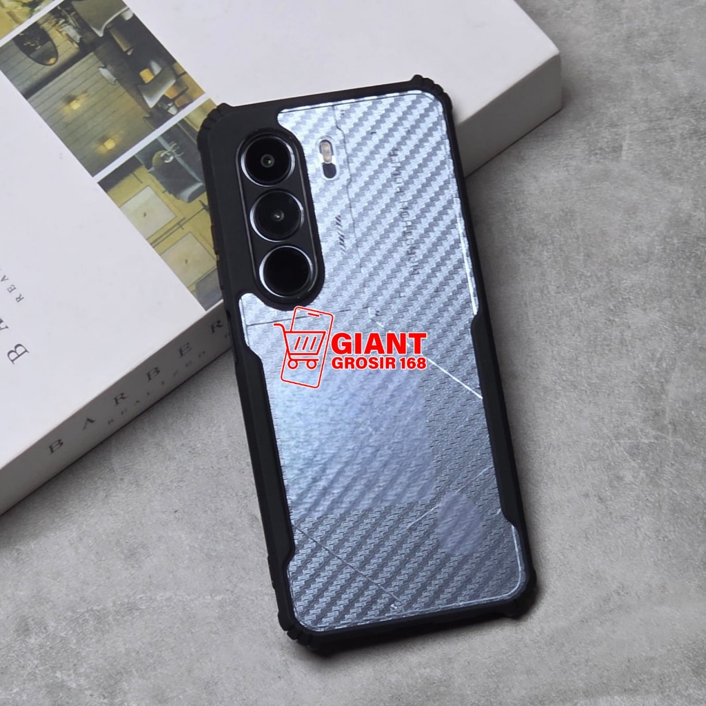 ITEL POWER 70 4G / ITEL P70 CASE ARMOR FUSION SHOCKPROOF TRANSPARKENT CASE ITEL POWER 70 4G / ITEL P