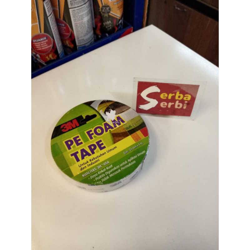 -3M 1600TG-ฉนวนกันความร้อนเทปคู่ โฟม 3m 1600Tg 24mm x 4mtr