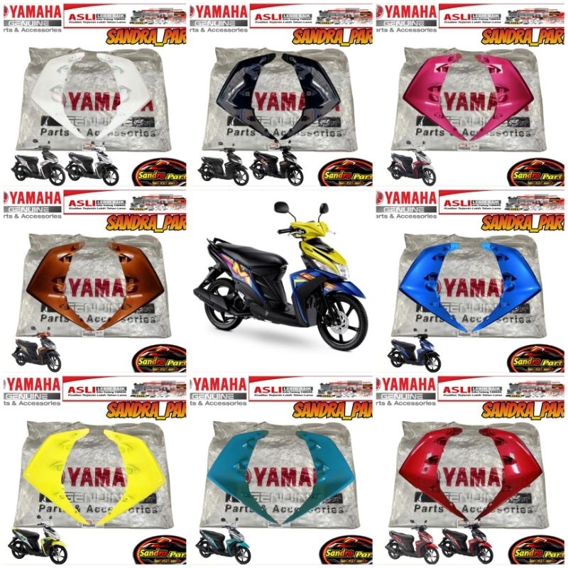 ด้านหน้า WING COVER RIGHT LEFT MIO M3 125 MIO Z 125 ORIGINAL YAMAHA 2PH-F835V-00 2PH-F835U-00