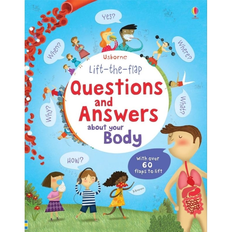 Usborne Lift-the-flap Questions และคําตอบเกี่ยวกับร่างกายของคุณ