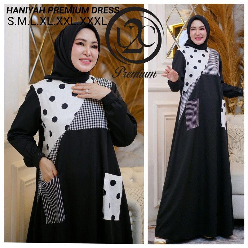 HANYAH PREMIUM DRESS By BUTIK U2C LATEST BRANDED LUXURY DRESS DAILY LUXURY PREMIUM