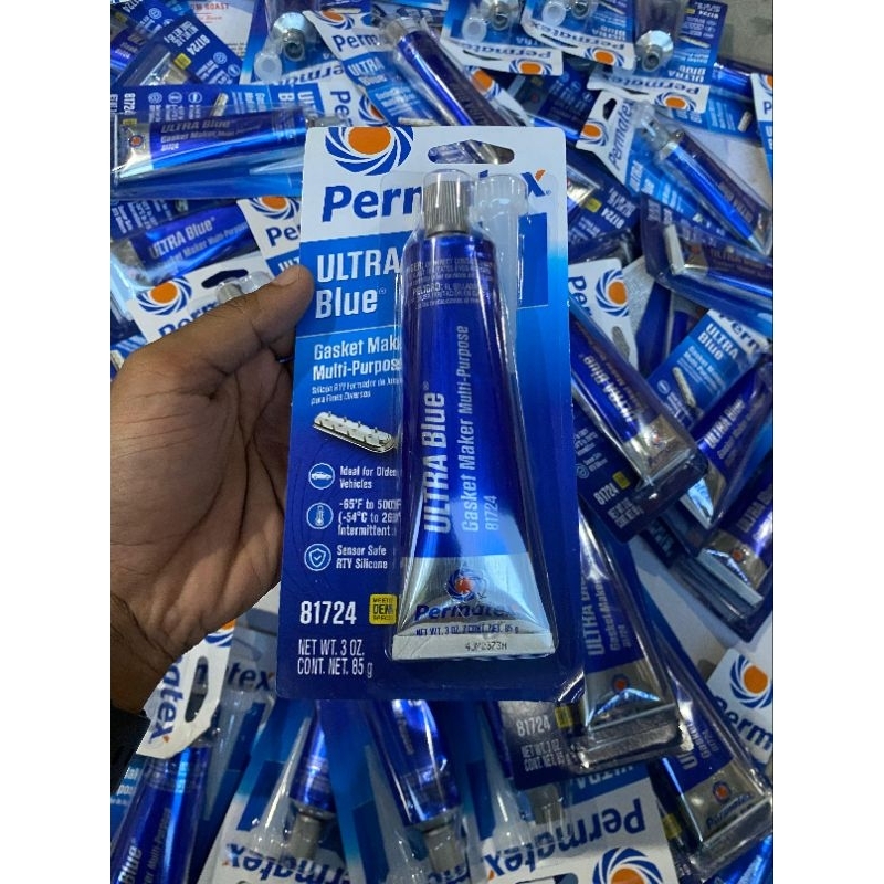 PERMATEX ULTRA BLUE RTV MULTIPURPOSE GLUE SILICONE GASKET MAKER