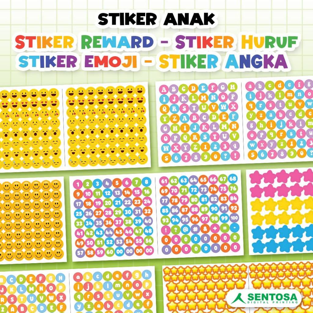 DOT STICKERS/สีรอบสติกเกอร์/ACCESSORIES สติ๊กเกอร์/CHILDRENS EDUCATIONAL สติ๊กเกอร์ MONTESSORI ACTIV