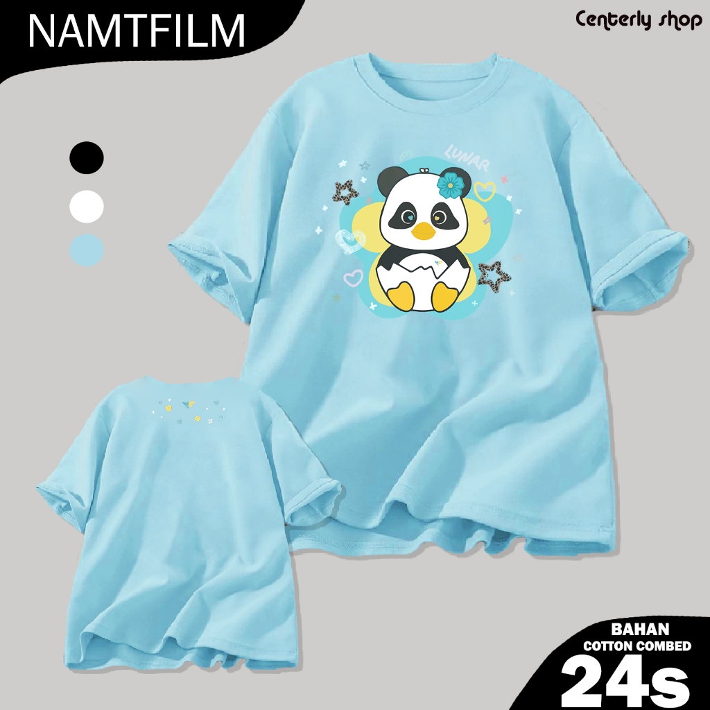 KATUN เสื้อยืด thaienthu Namtan Film Lunar Thailand หวีผ้าฝ้าย 24s Unisex oversize GMM fandom