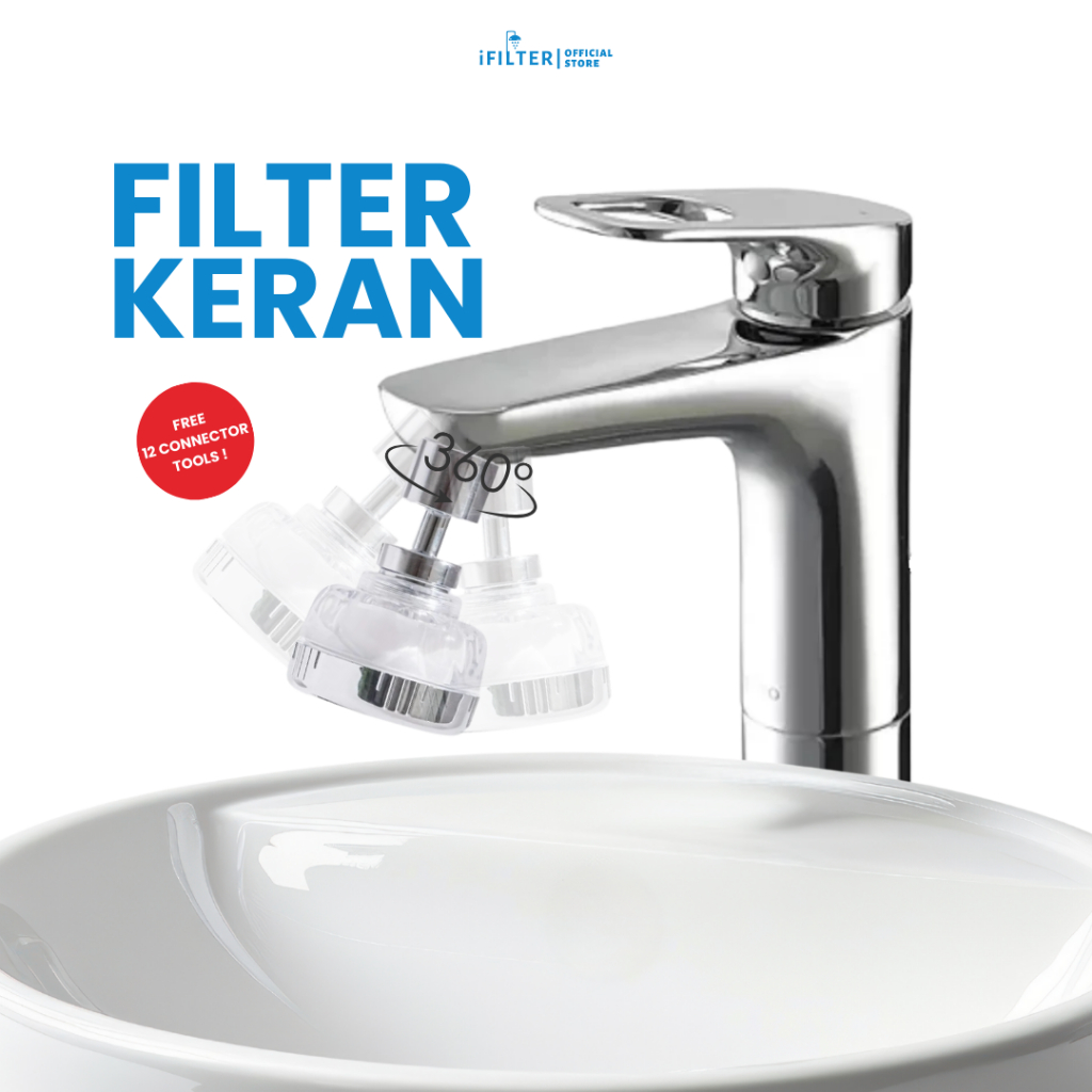 Xylonen - iFILTER - Faucet Filter Complete Set Sink Filter Faucet Filter