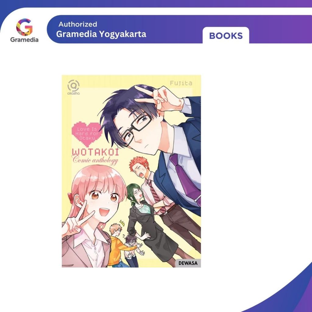 Gramedia Yogya - Akasha: Wotakoi: Love is Hard สําหรับ Otaku - Athology การ์ตูน