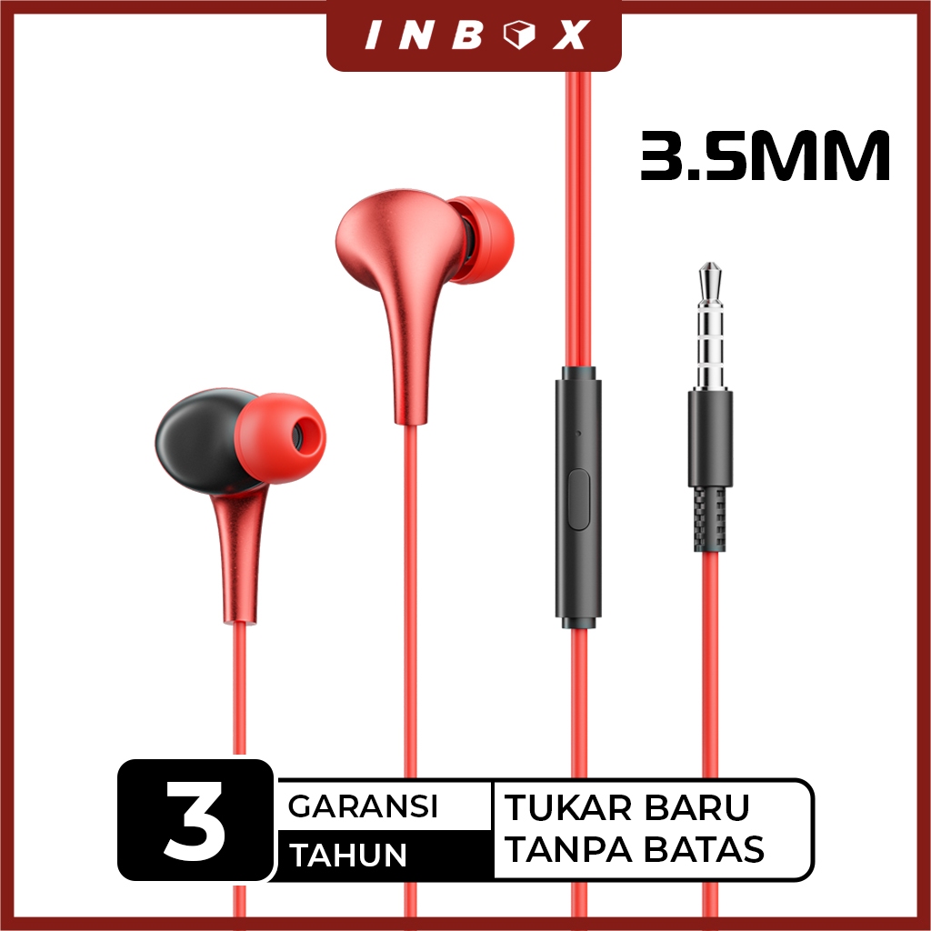 INBOX ENCOK H-1 หูฟัง 3.5 มม.Super Bass HD Audio ไมโครโฟนสเตอริโอหูฟังชุดหูฟัง