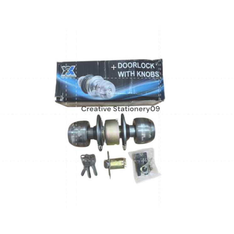 YSK KNOKK ล็อคทรงกลมสแตนเลส / ล็อคประตูห้องน้ําทรงกลม / มือจับประตู YSK