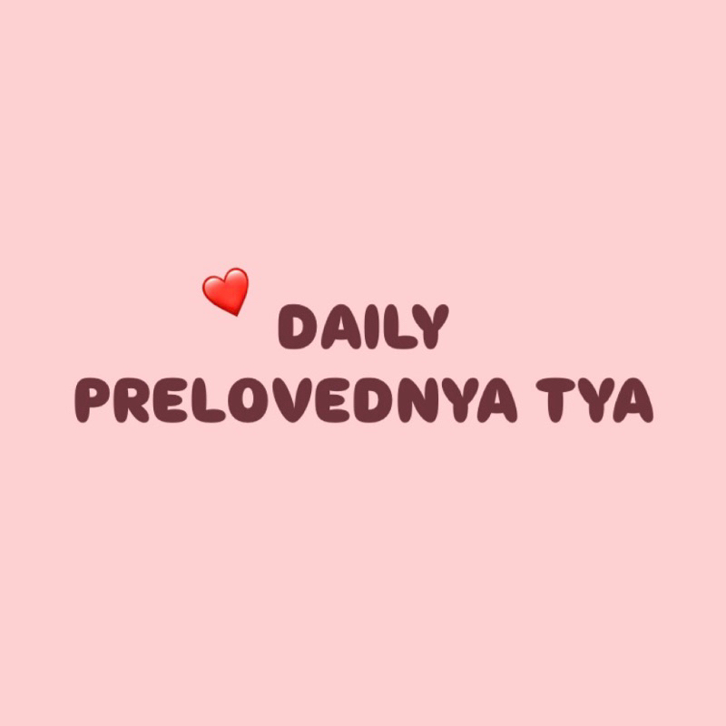 (OKTOBER 2025) DAILY PRELOVED TYA @purwantyaa