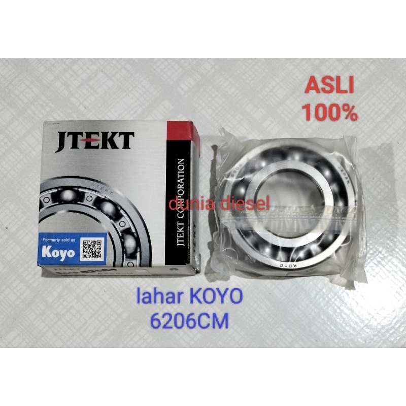 Lahar KOYO แบริ่ง 6206CM ORIGINAL Japan