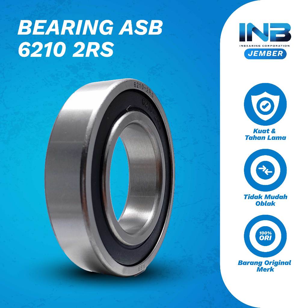 แบริ่งทะเลสาบ 6210 2RS ASB INB เดิม ASB INB JEMBER