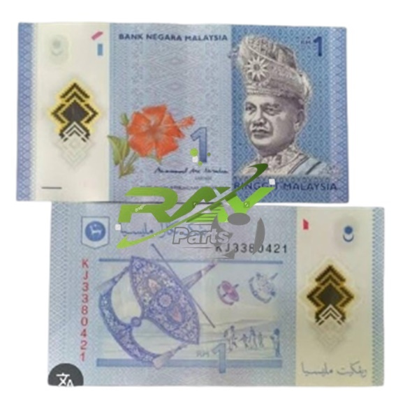 MATA 1 Ringgit Malaysia Polymer Real Money