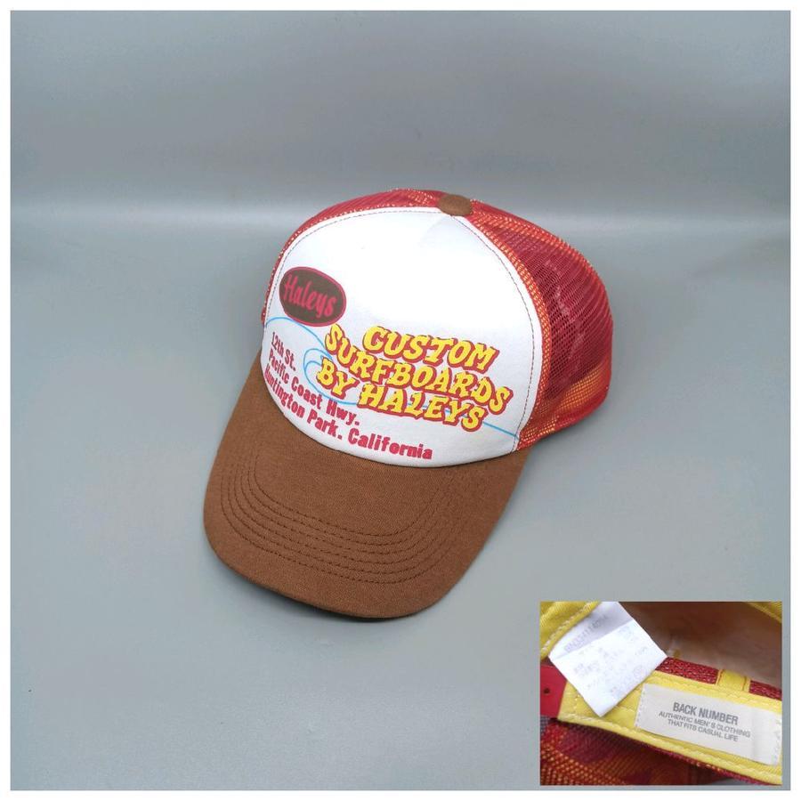 Original Preloved Secondhand Surfing Trucker Back Number Hat 229