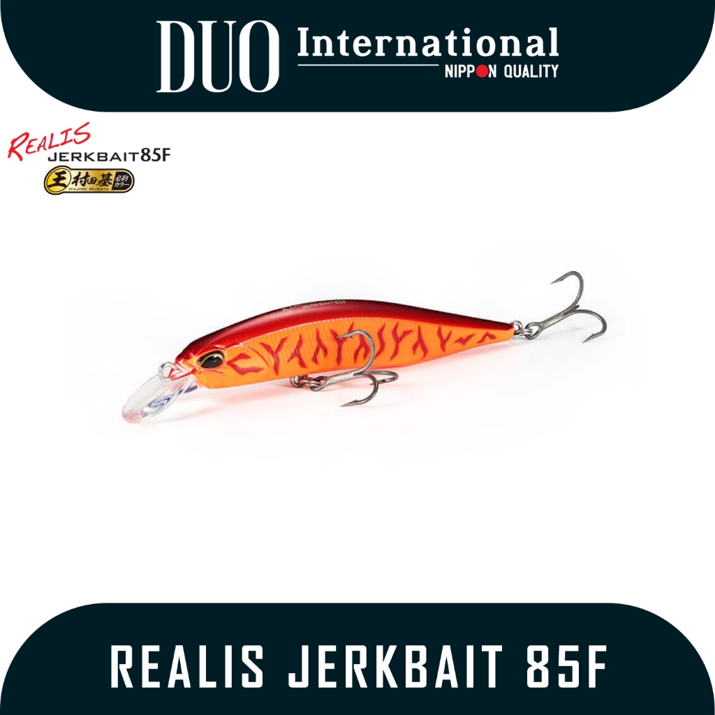 Duo International Realis Jerkbait 85F เหยื่อตกปลา Hajime Murata