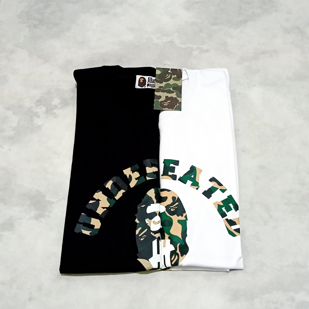 เสื้อยืด B4pe / B4pe X Undefeated Mirror ดั้งเดิม
