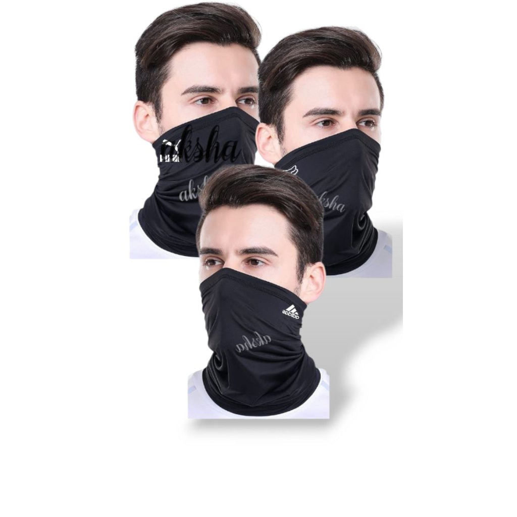 BUFF/ Baff Plain black Bandana/Buff Logo